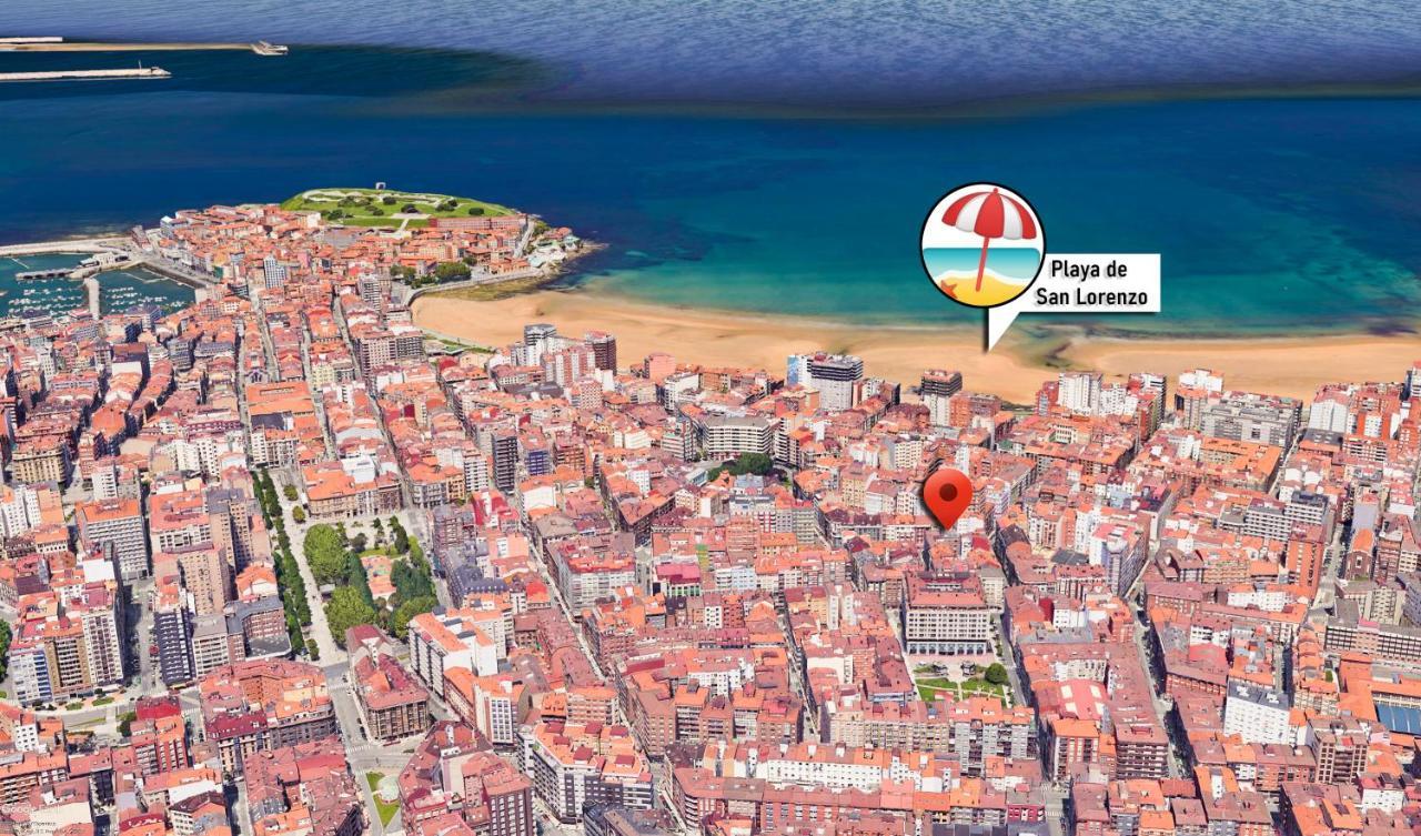 Apartamentos La Gringa Centro Gijon I Nueva Construccion Con Posibilidad De Parking Εξωτερικό φωτογραφία