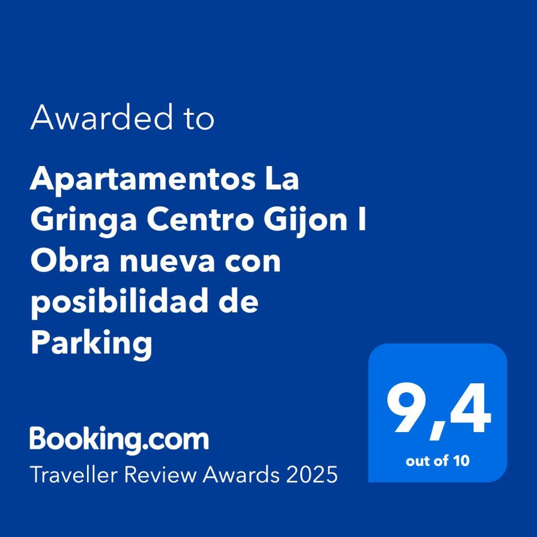 Apartamentos La Gringa Centro Gijon I Nueva Construccion Con Posibilidad De Parking Εξωτερικό φωτογραφία